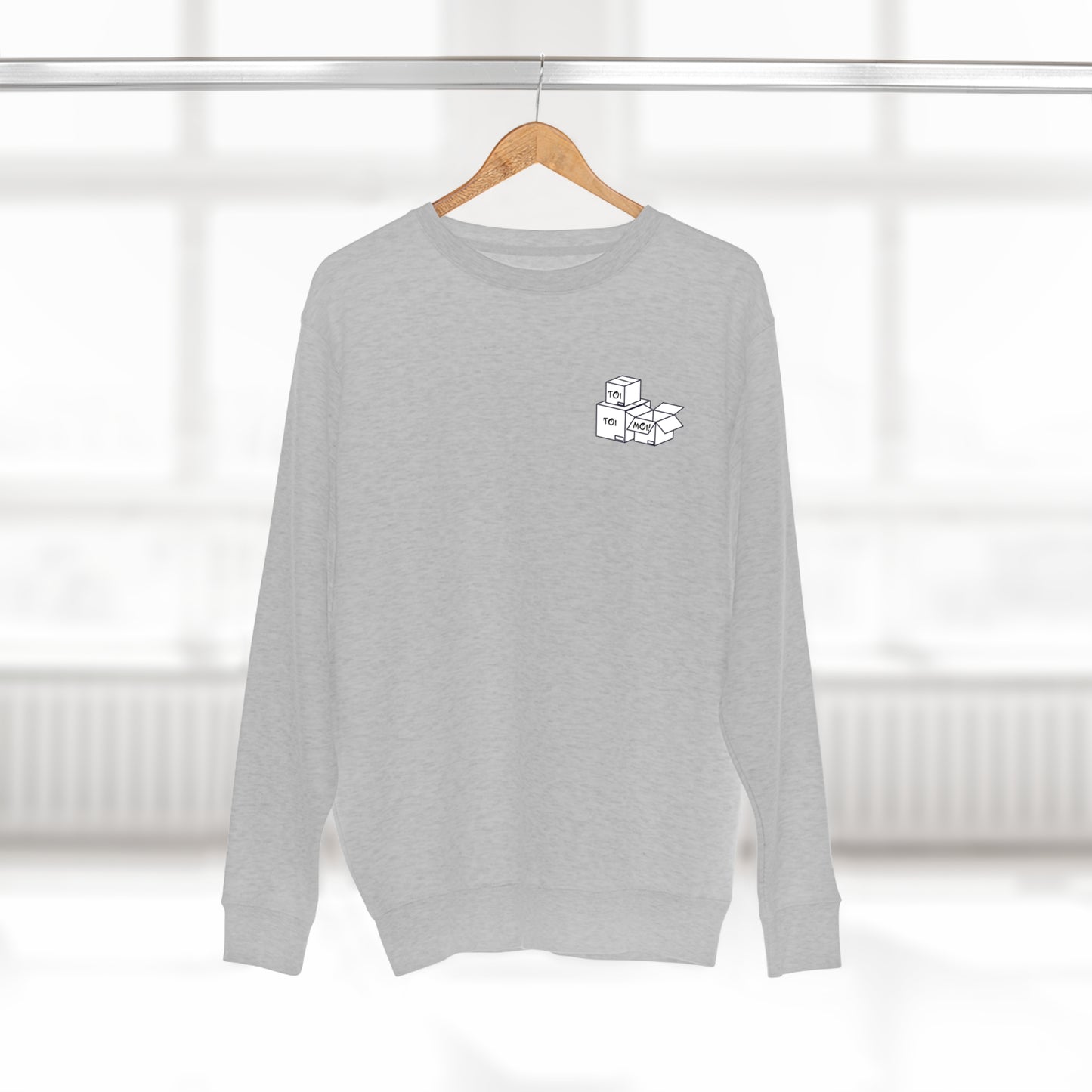 J'FIT PAS DANS TA BOITE ! Crewneck Sweatshirt