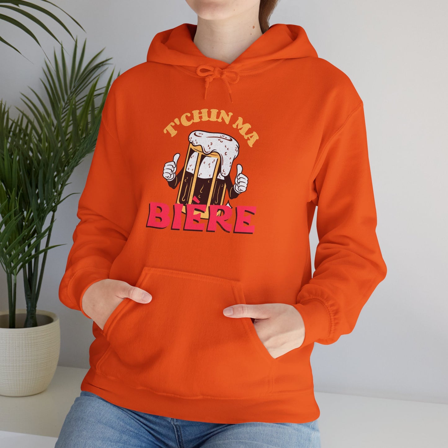 T'CHIN MA BIÈRE HOODIE UNISEX