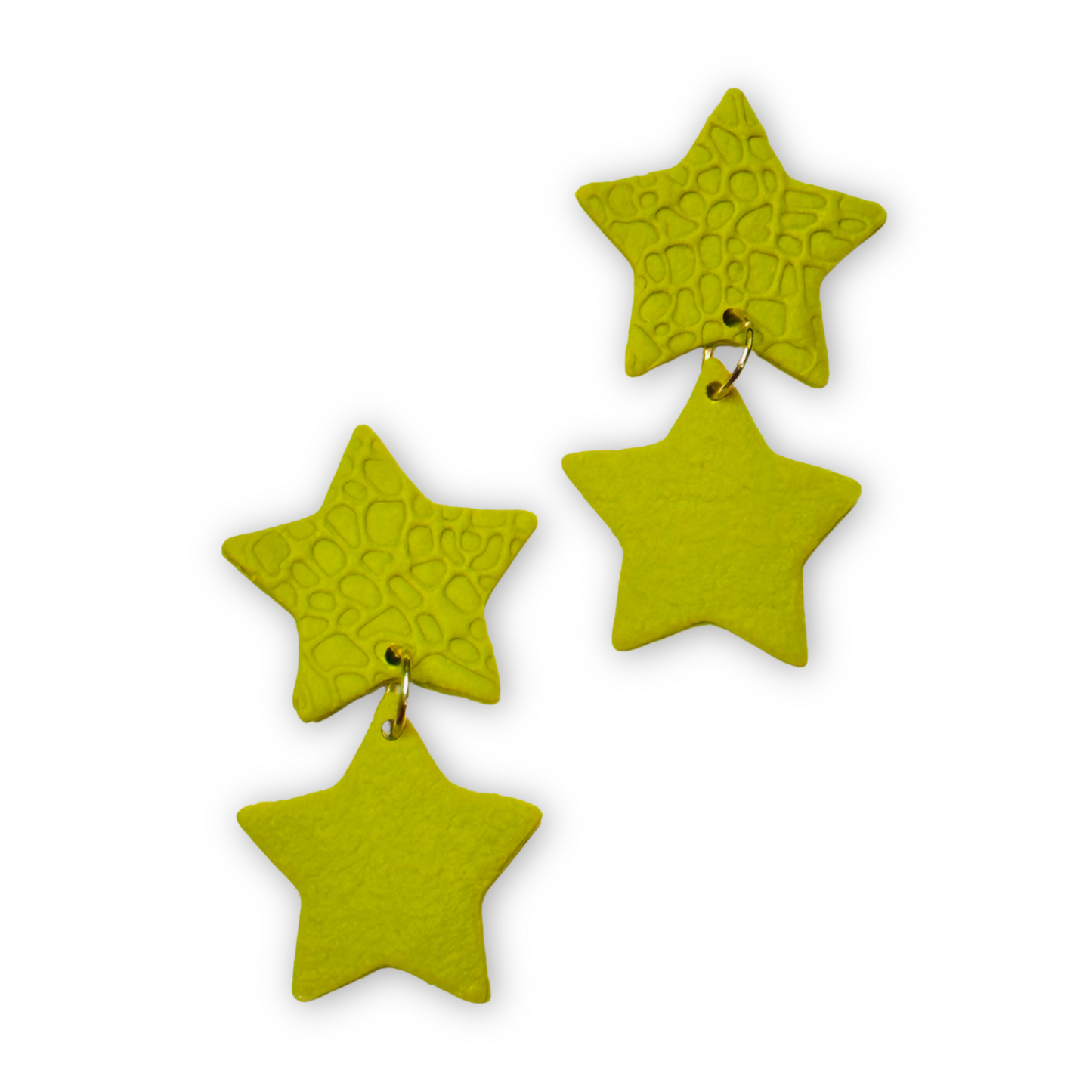 Boucles d'oreilles en argyle - T'es une Rockstar...Act like it !