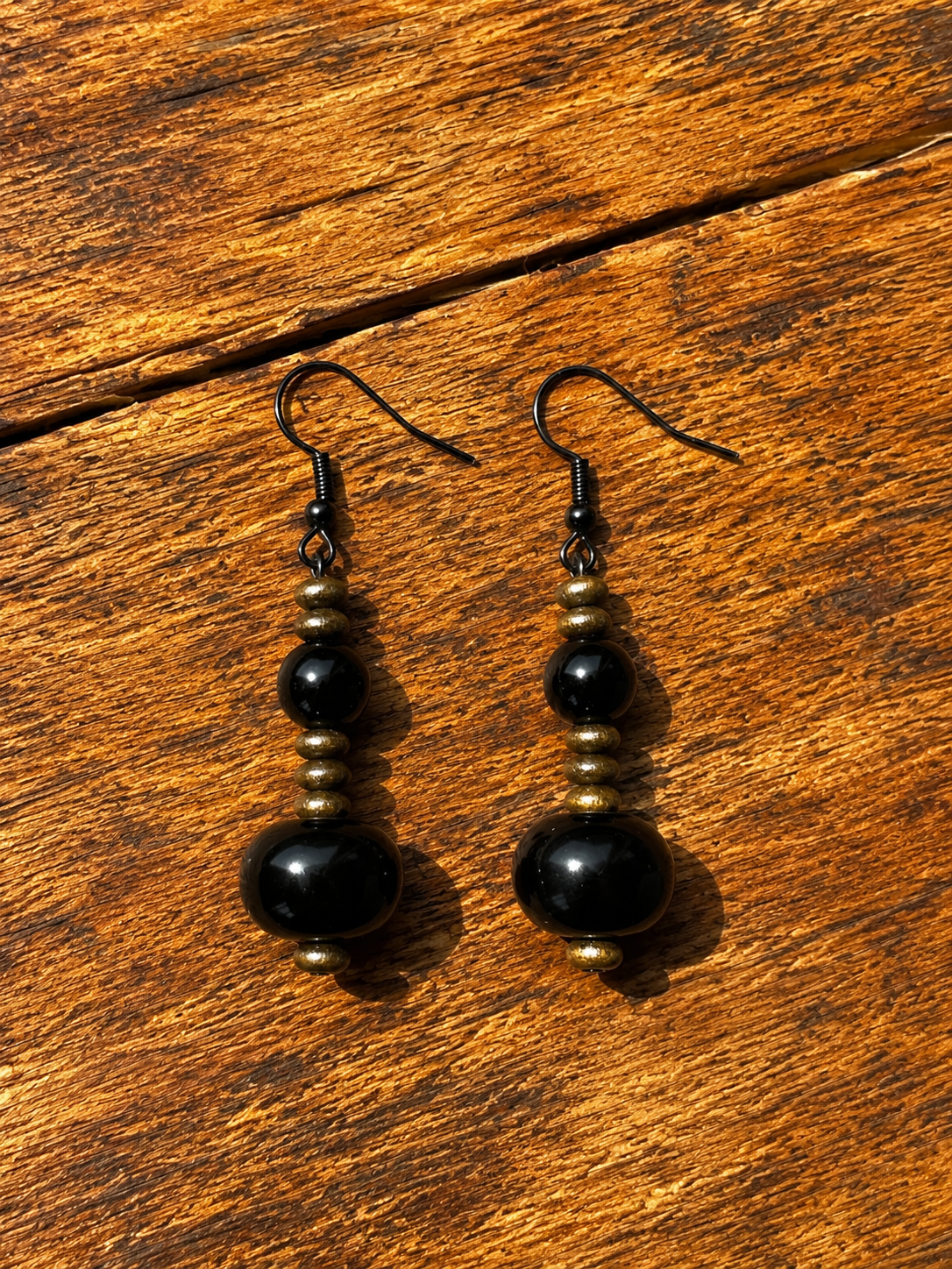 Boucles d'oreilles " La nocturne"
