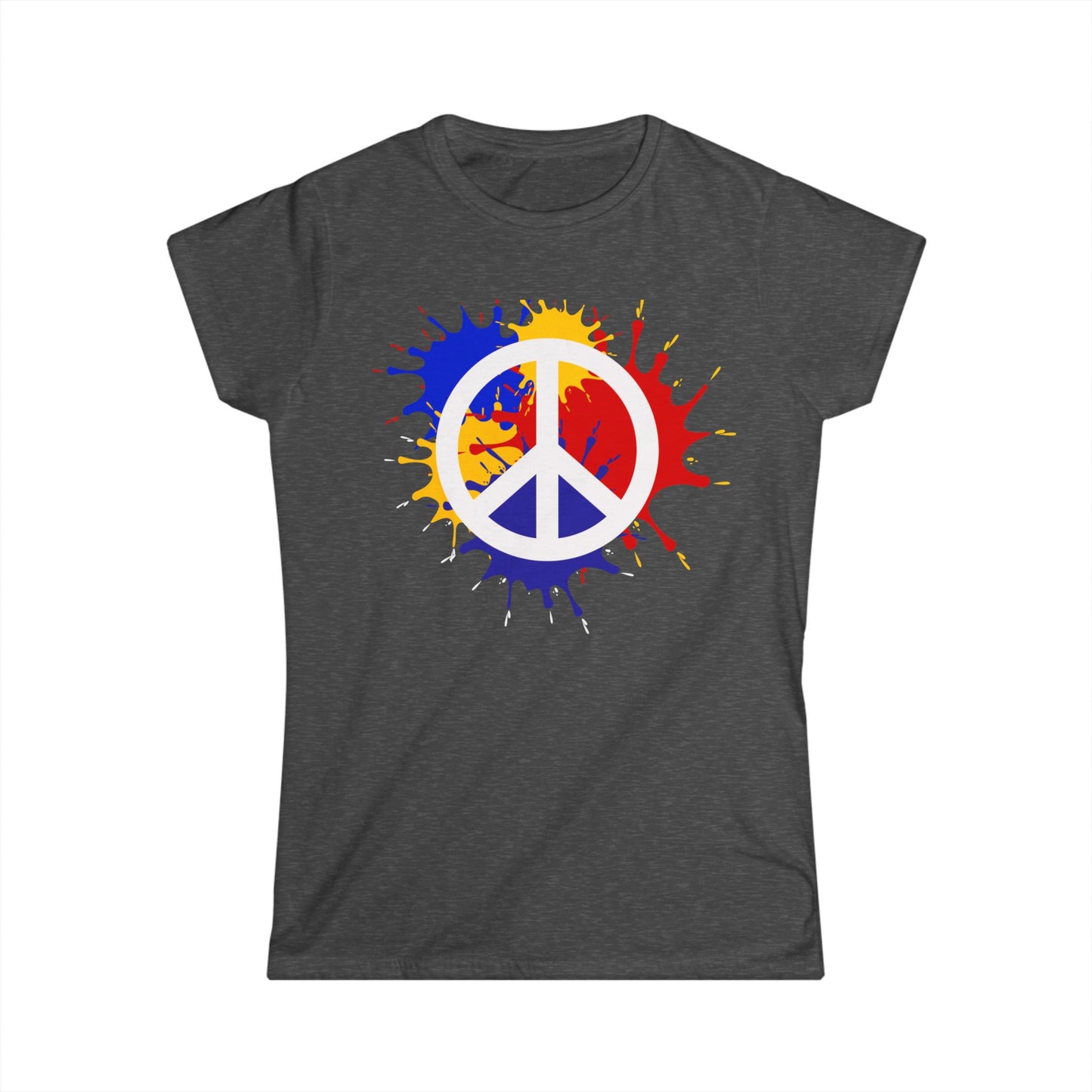 Signe de Paix Acadien - TSHIRT COUPE FÉMININE
