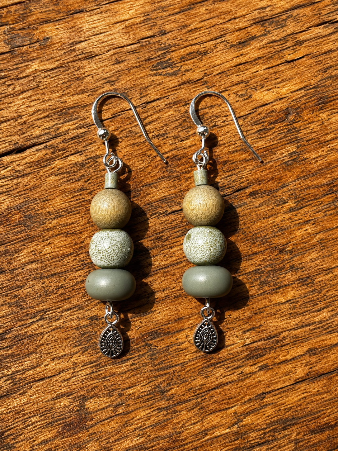 Boucles d'oreilles "zen"