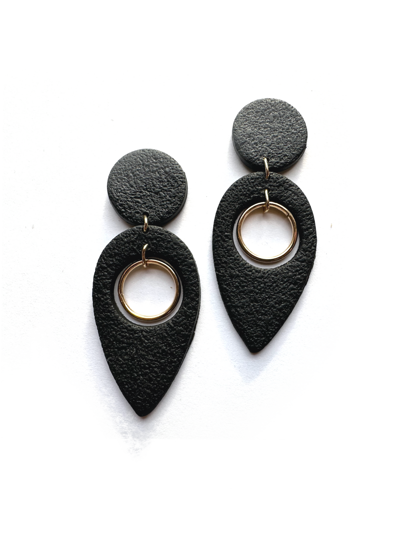 Boucles d'oreilles en argyle - "T'es une rockstar...Act like it!"