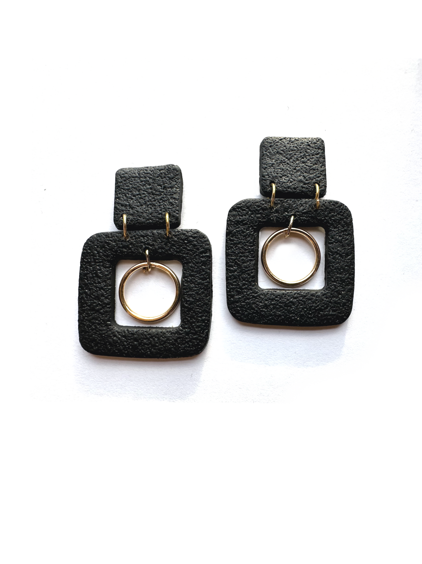 Boucles d'oreilles en argyle - "T'es une rockstar...Act like it!"