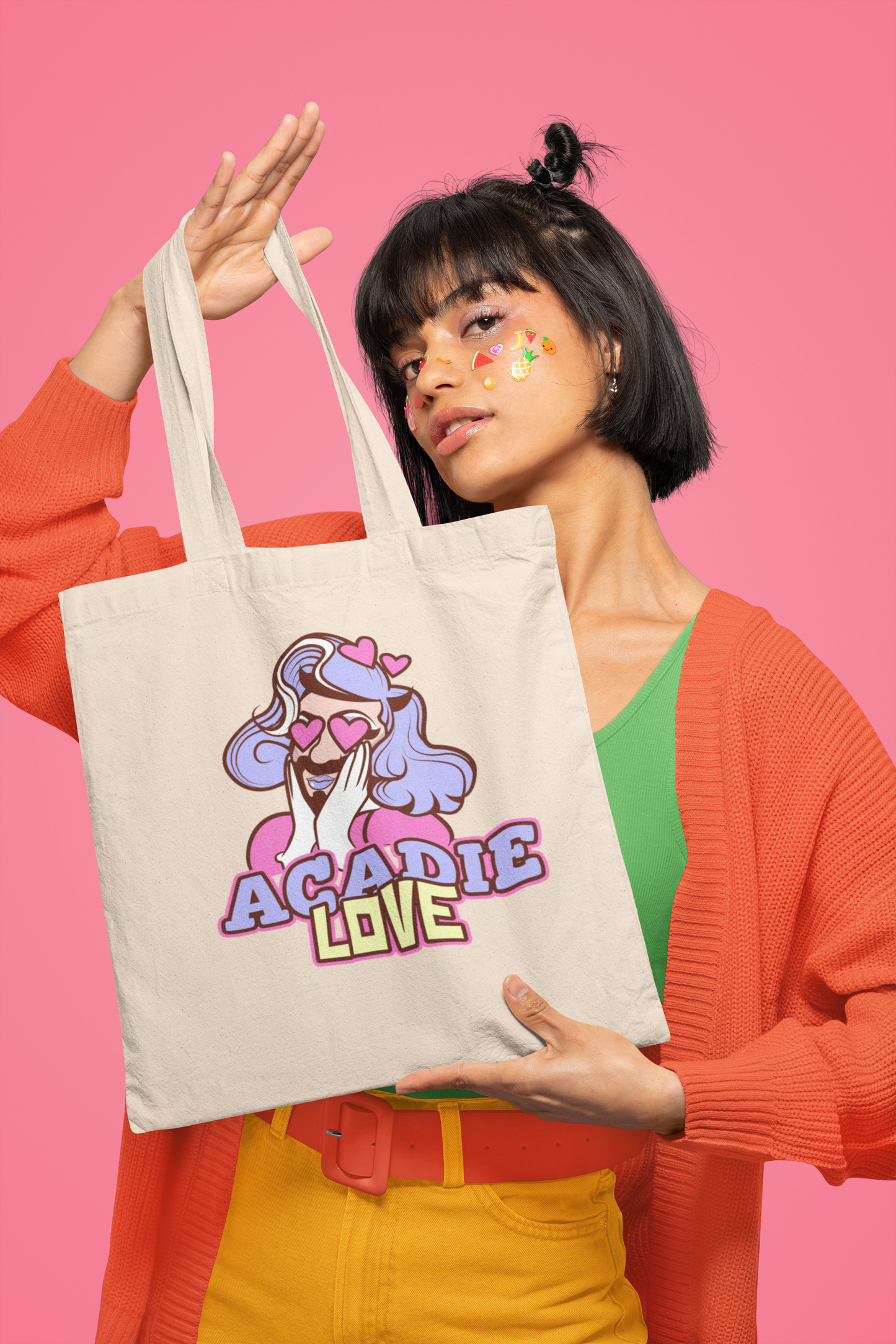 Acadie love Tote Bag