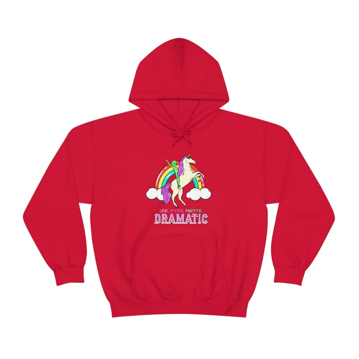 UNE P'TITE MIETTE DRAMATIC HOODIE - UNISEX