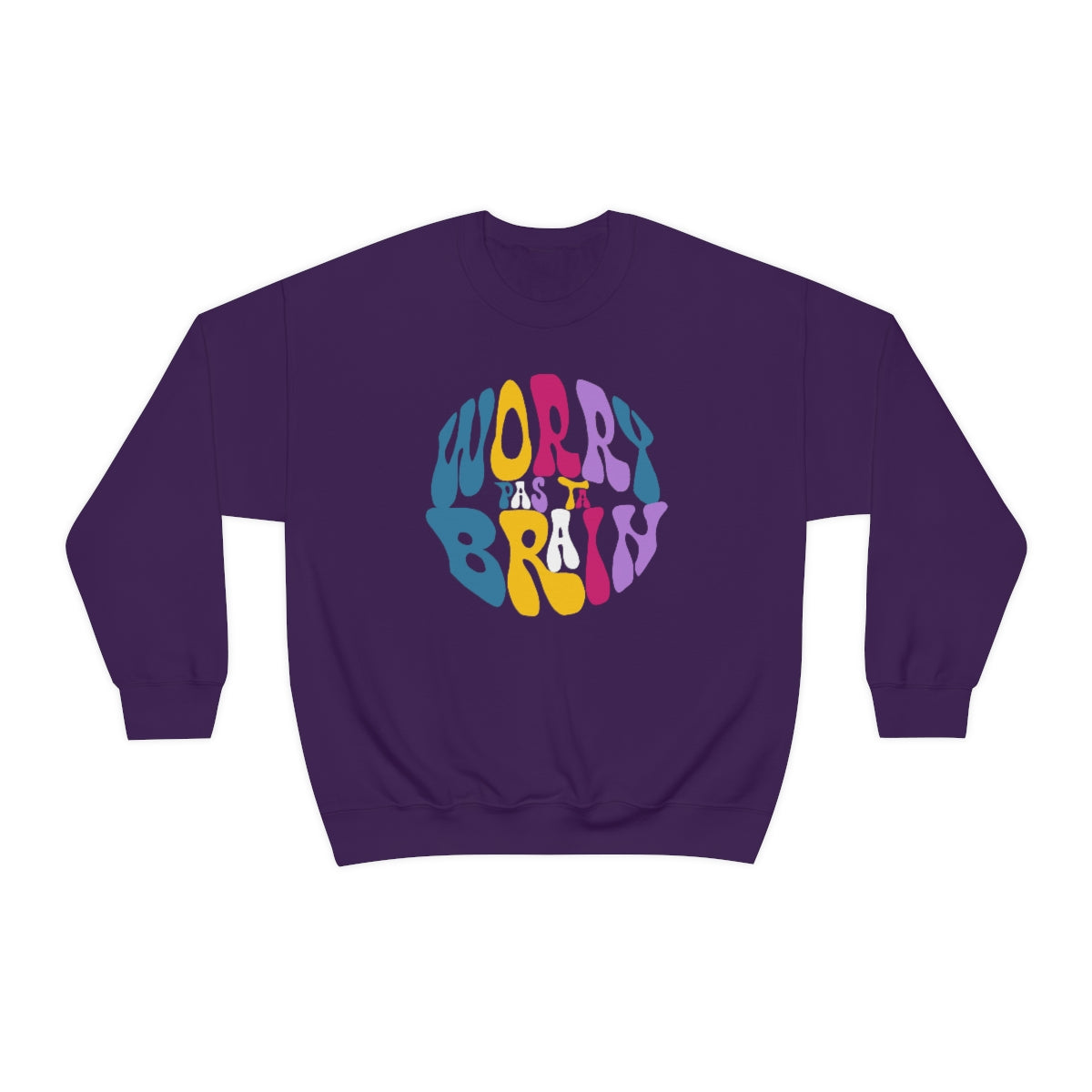 WORRY PAS TA BRAIN SWEATSHIRT UNISEXE