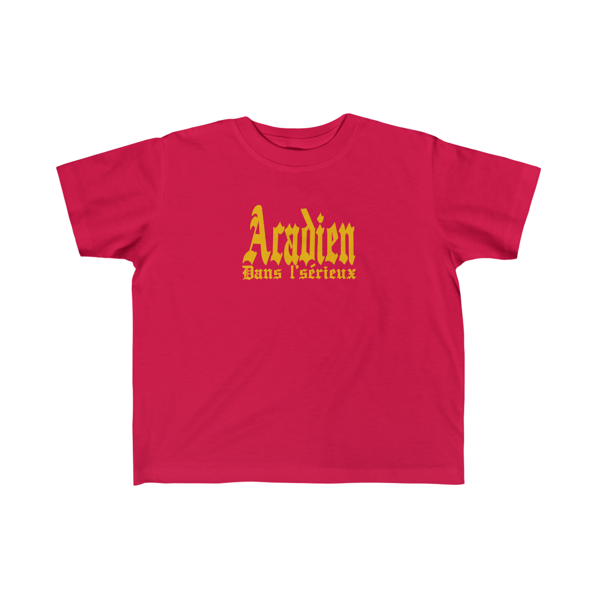 ACADIEN DANS L'SÉRIEUX T-SHIRT POUR ENFANT