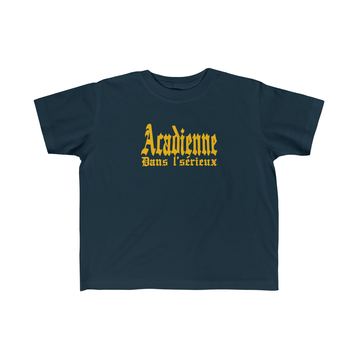 ACADIENNE DANS L'SÉRIEUX T-SHIRT POUR ENFANT