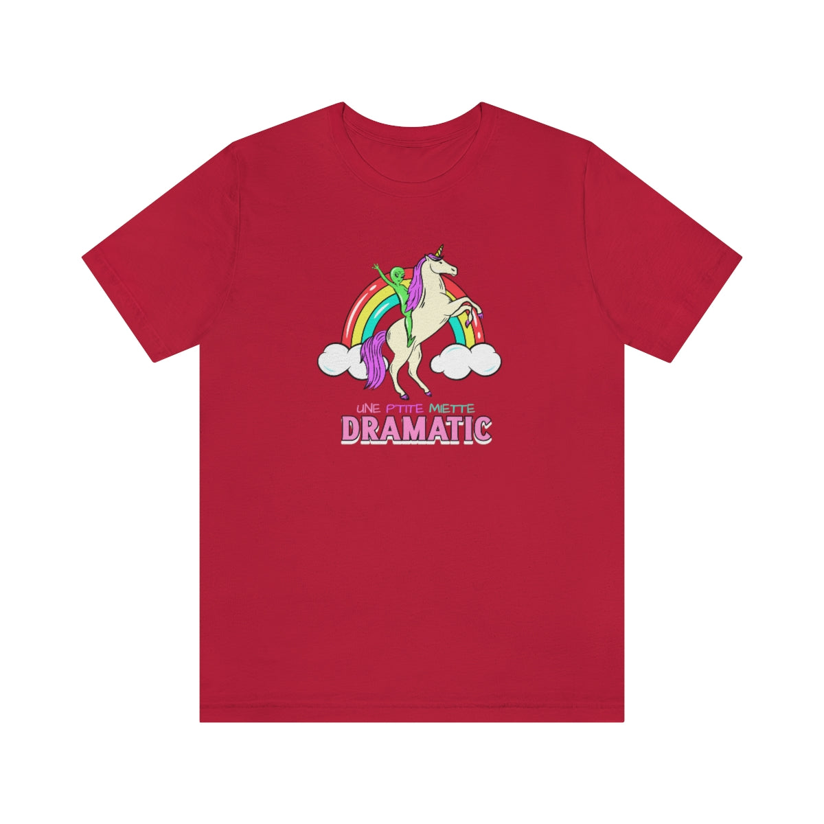 UNE P'TITE MIETTE DRAMATIC T-SHIRT - UNISEX