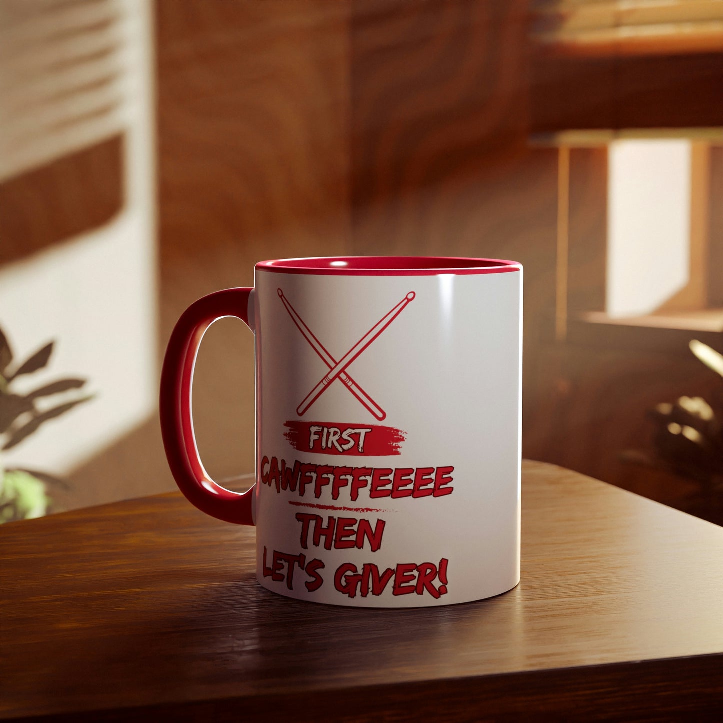 FIRST CAWWWFFFFEEE THEN LET'S GIVER