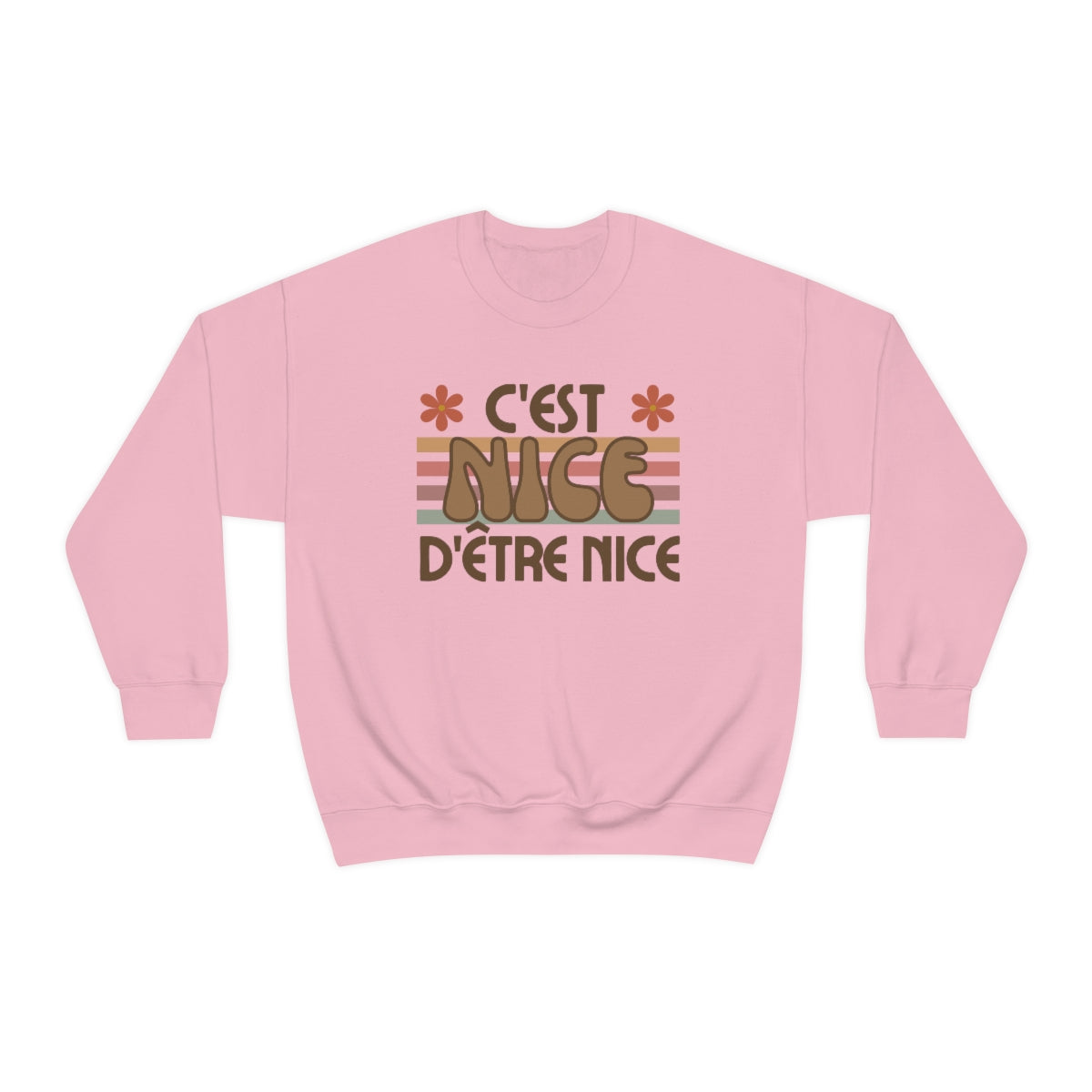 C'EST NICE D'ÊTRE NICE SWEATSHIRT UNISEXE