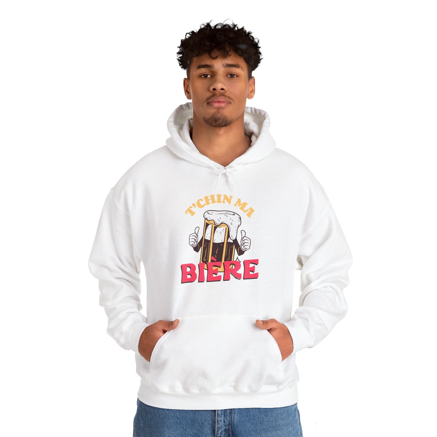 T'CHIN MA BIÈRE HOODIE  UNISEX