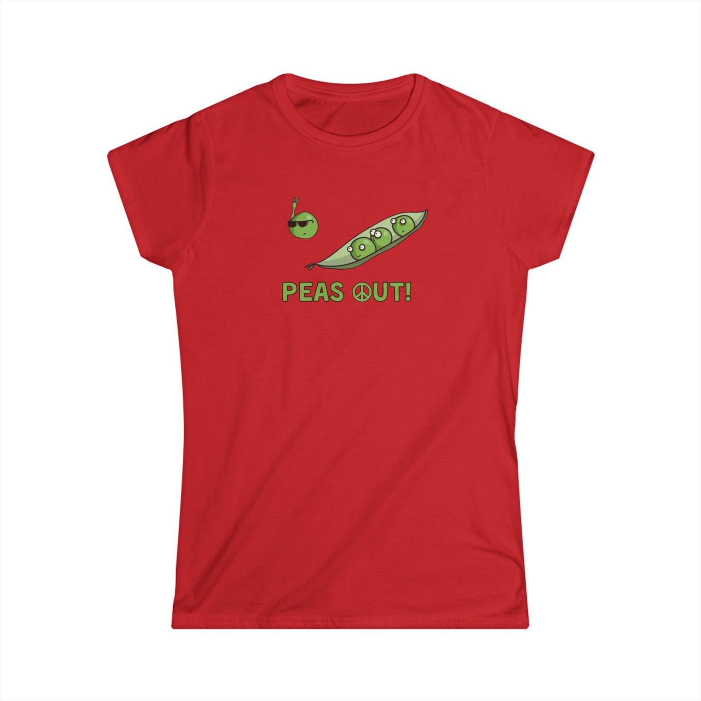 PEAS OUT - TSHIRT COUPE FÉMININE