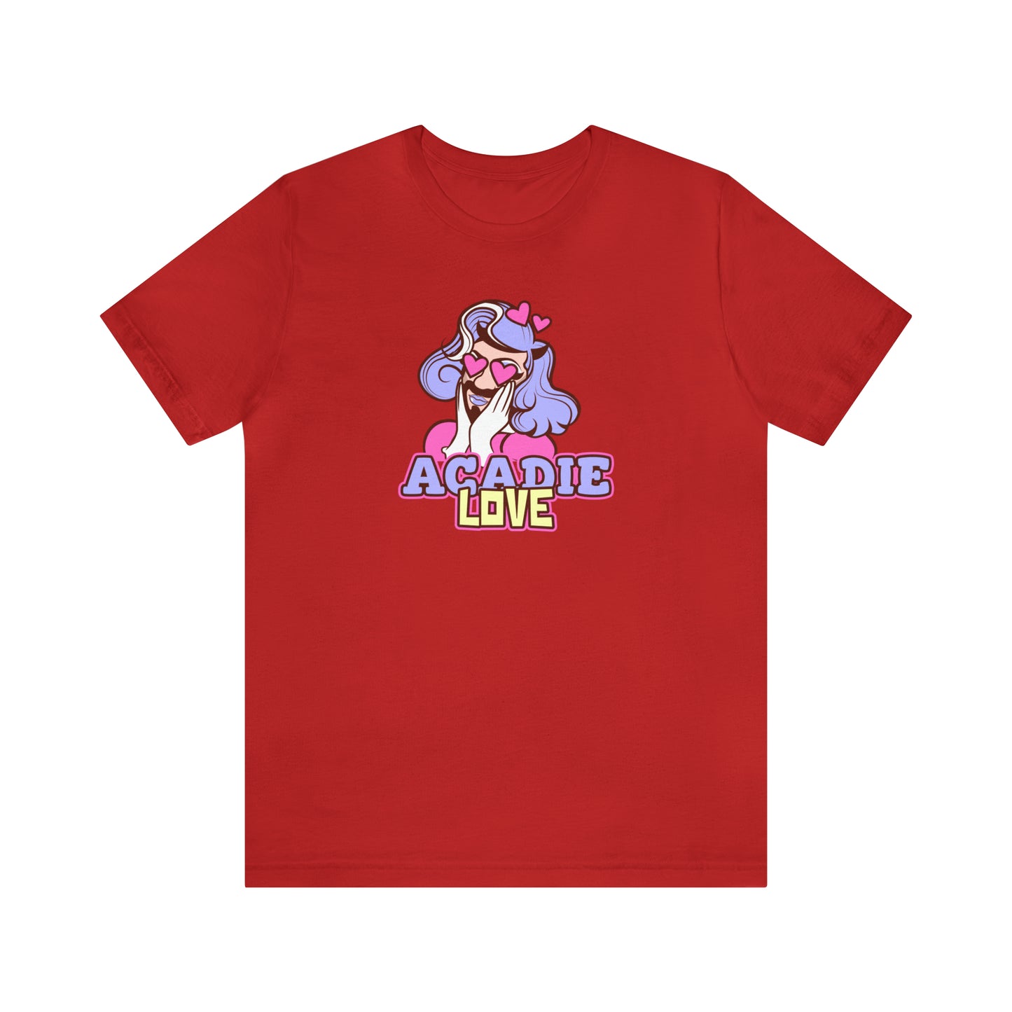 ACADIE LOVE   TSHIRT UNISEXE