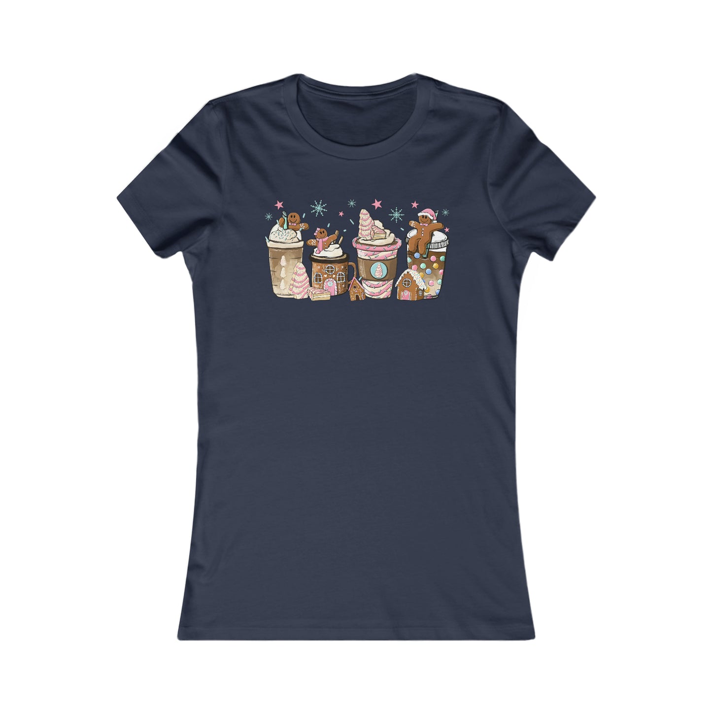 CAFÉ PAIN D'ÉPICE - TSHIRT COUPE FÉMININE, UNISEXE