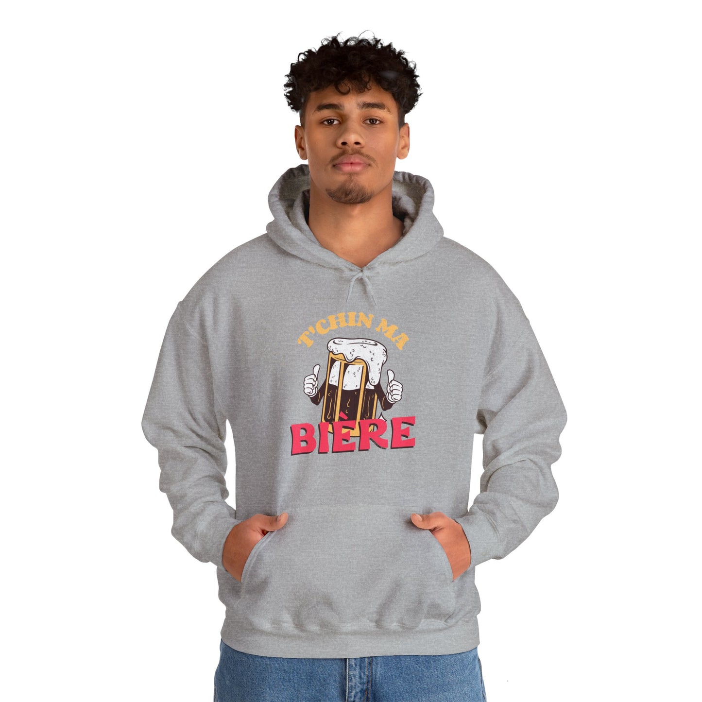 T'CHIN MA BIÈRE HOODIE  UNISEX