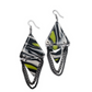 Boucles d'oreilles en argyle - T'es une Rockstar...Act like it !