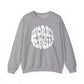 WORRY PAS TA BRAIN *font blanc - SWEATSHIRT UNISEXE