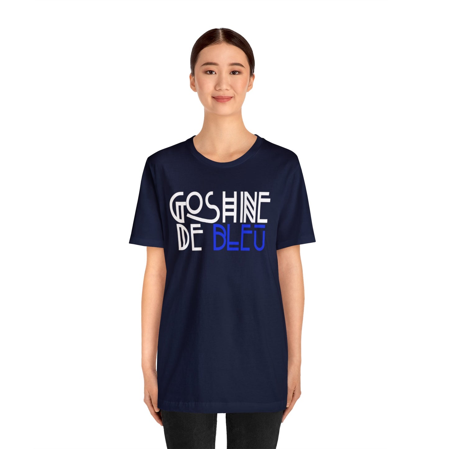 GOSHINE DE BLEU- TSHIRT UNISEXE