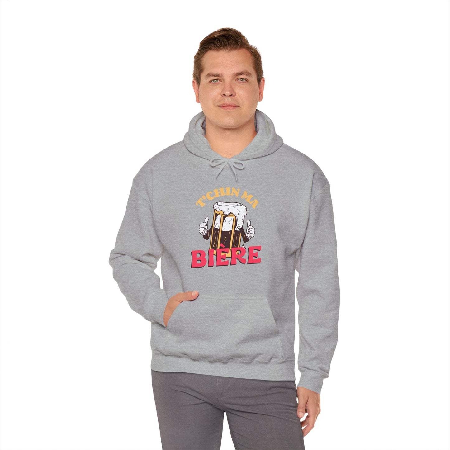 T'CHIN MA BIÈRE HOODIE  UNISEX