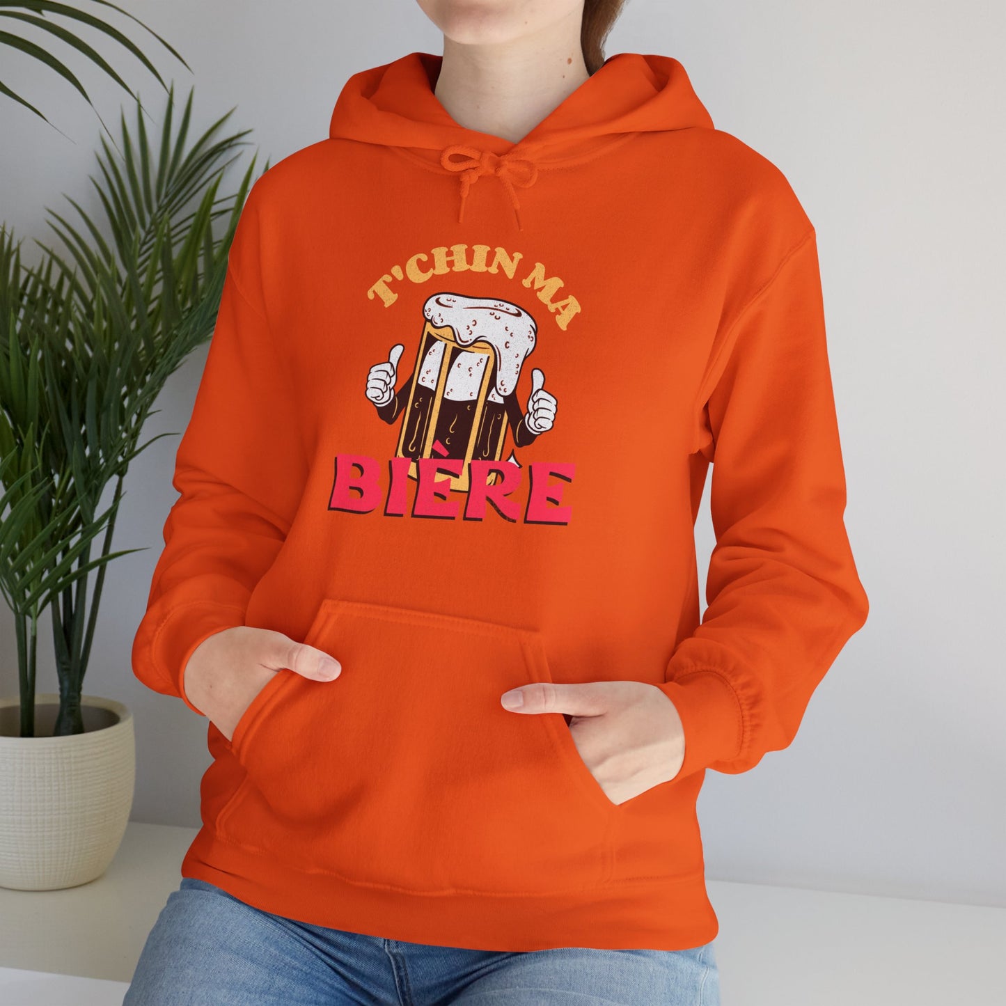 T'CHIN MA BIÈRE HOODIE  UNISEX