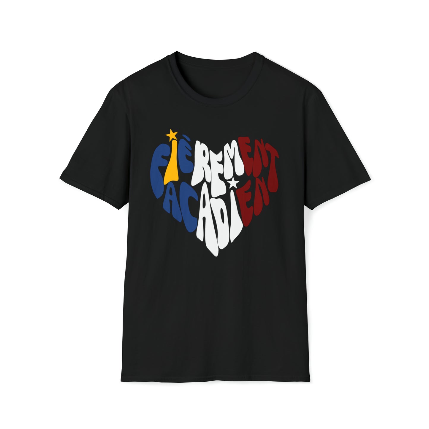 FIÈREMENT ACADIEN    T-SHIRT UNISEXE