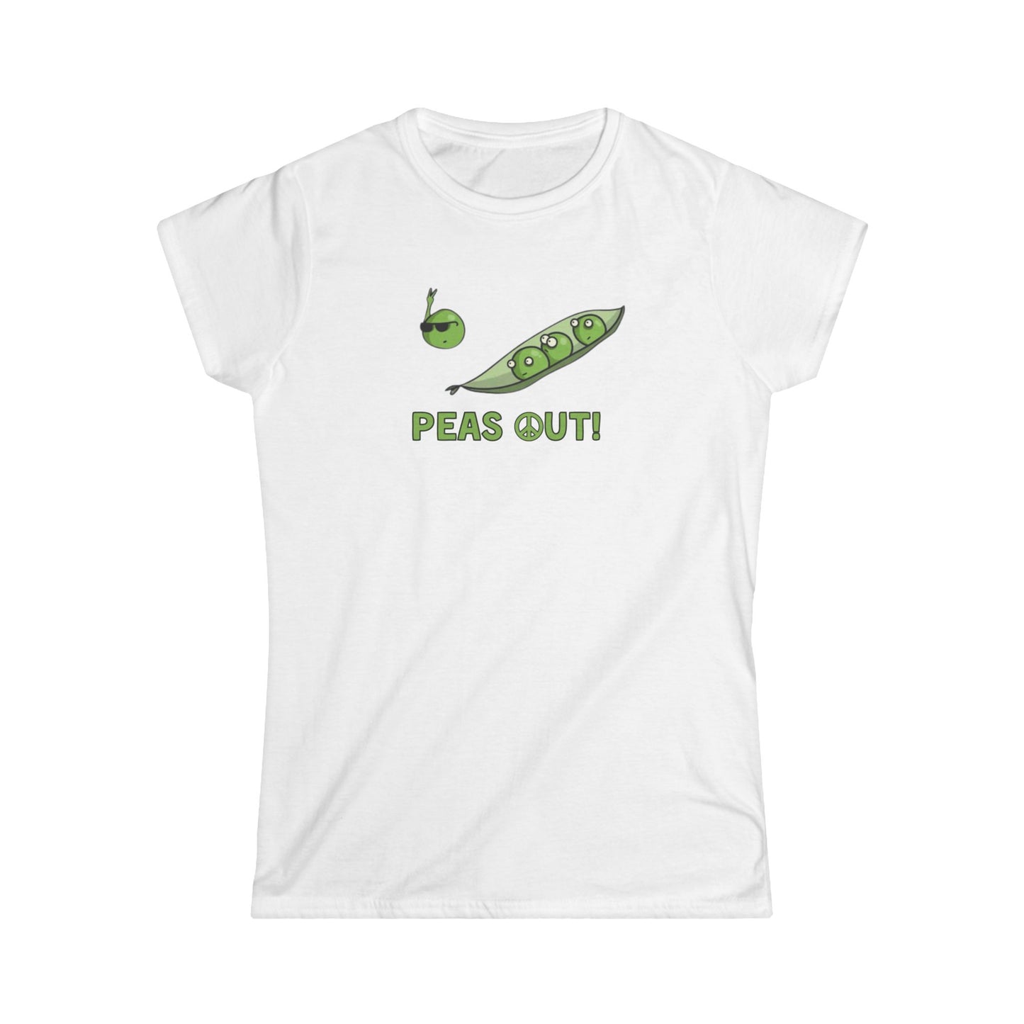 PEAS OUT - TSHIRT COUPE FÉMININE