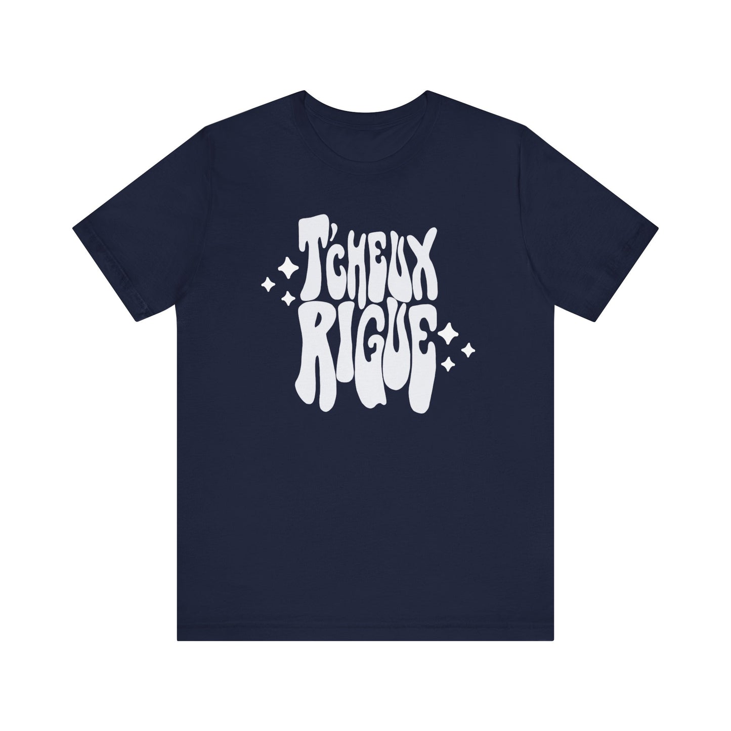 T'CHEUX RIGUE (lettre blanche)- TSHIRT UNISEXE