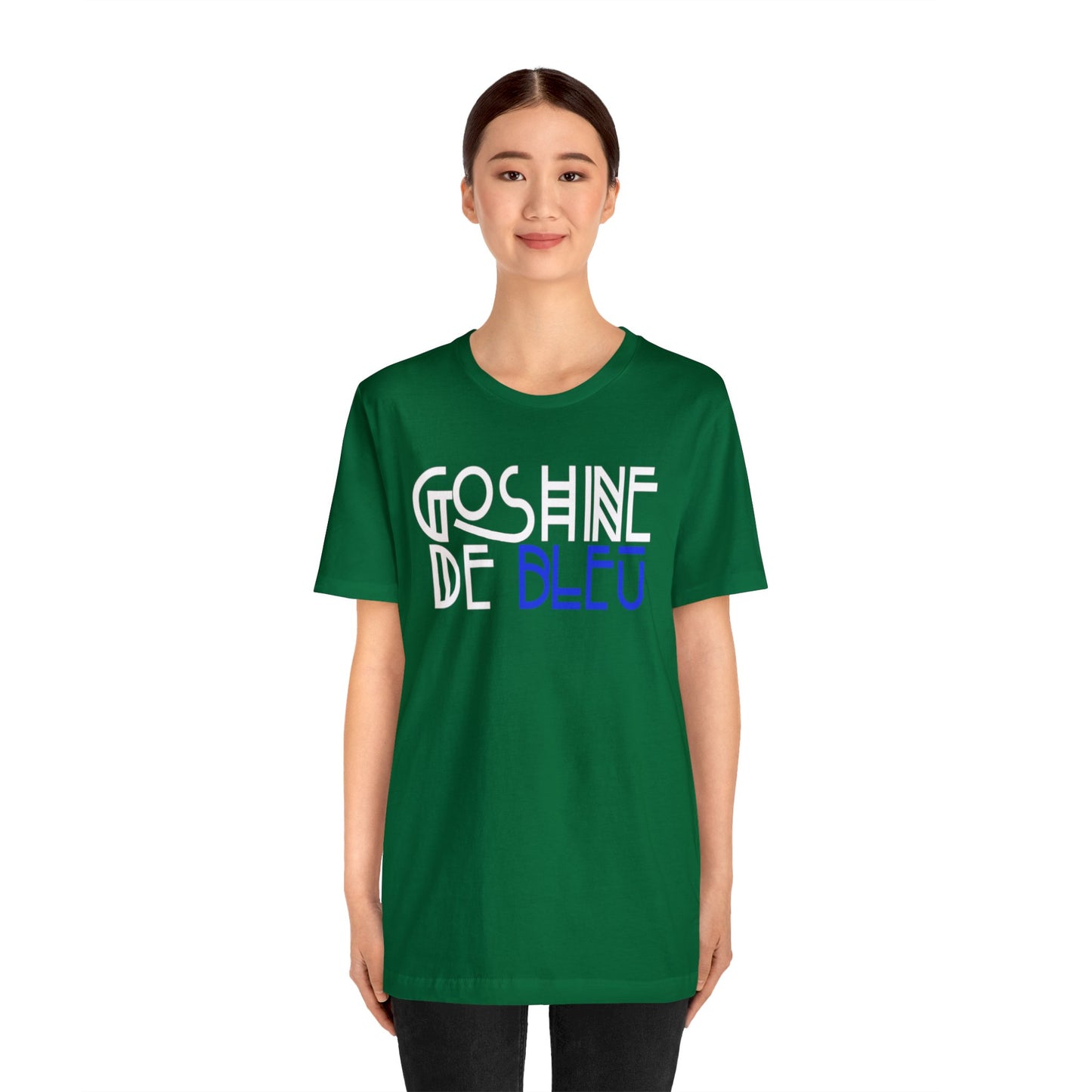 GOSHINE DE BLEU- TSHIRT UNISEXE