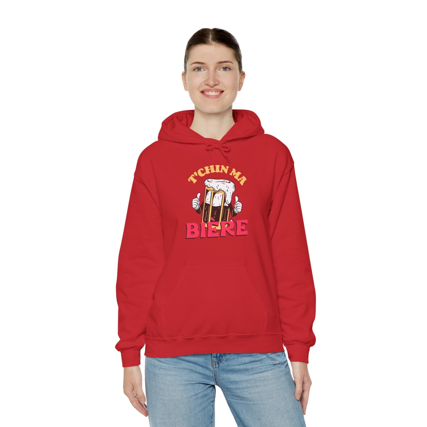 T'CHIN MA BIÈRE HOODIE  UNISEX