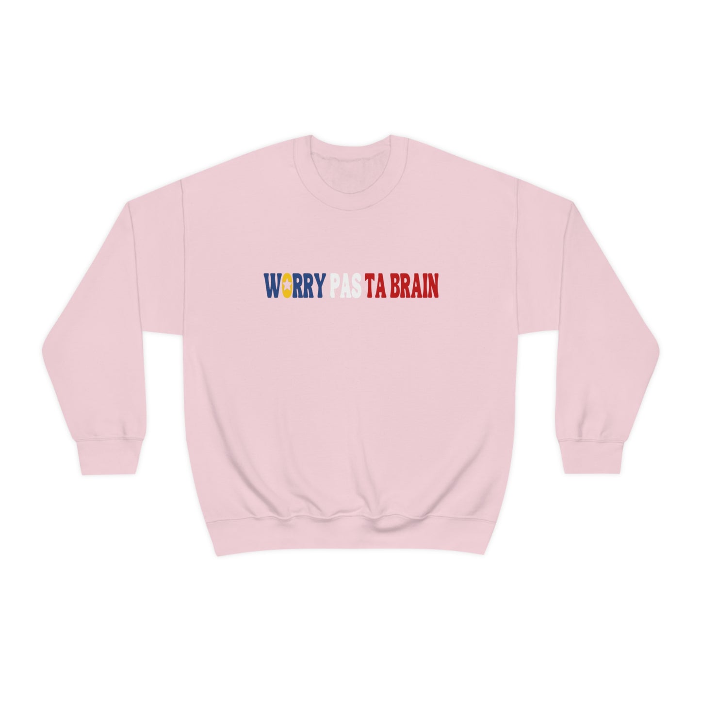 WORRY PAS TA BRAIN SWEATSHIRT ACADIEN UNISEXE