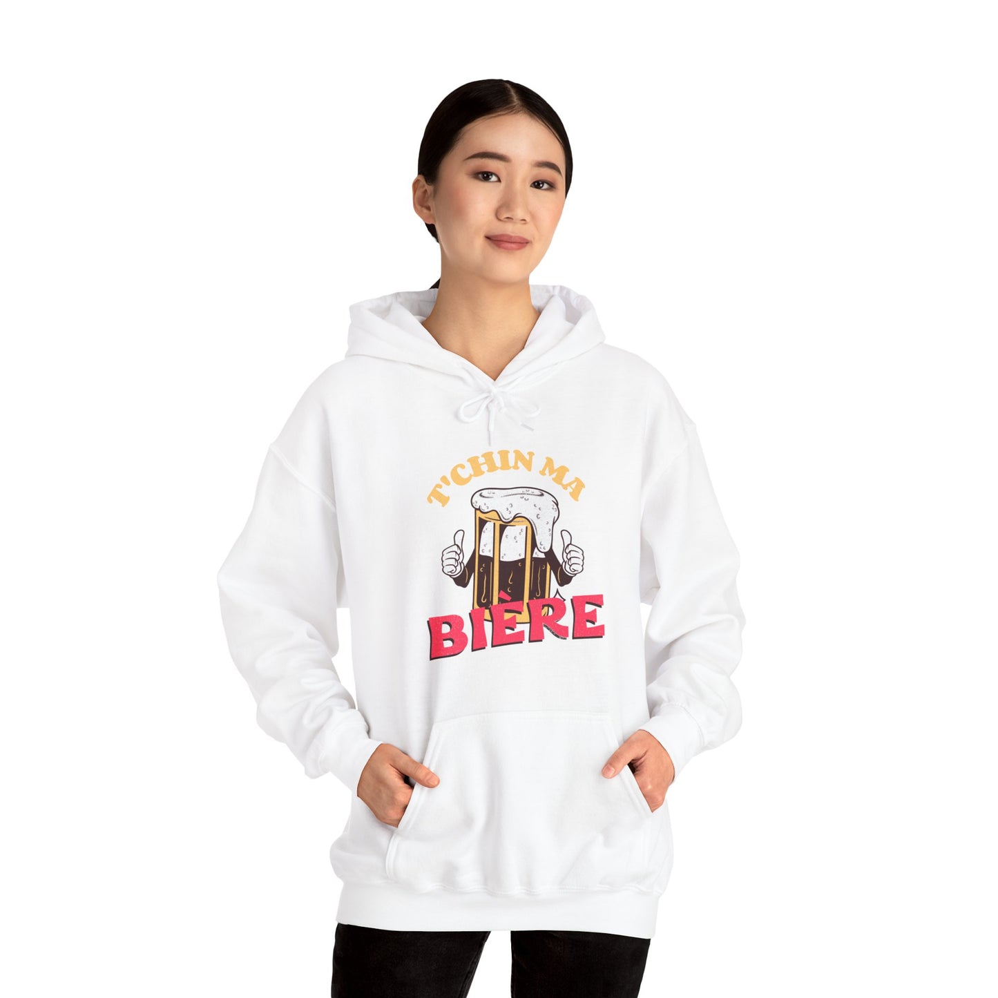 T'CHIN MA BIÈRE HOODIE  UNISEX