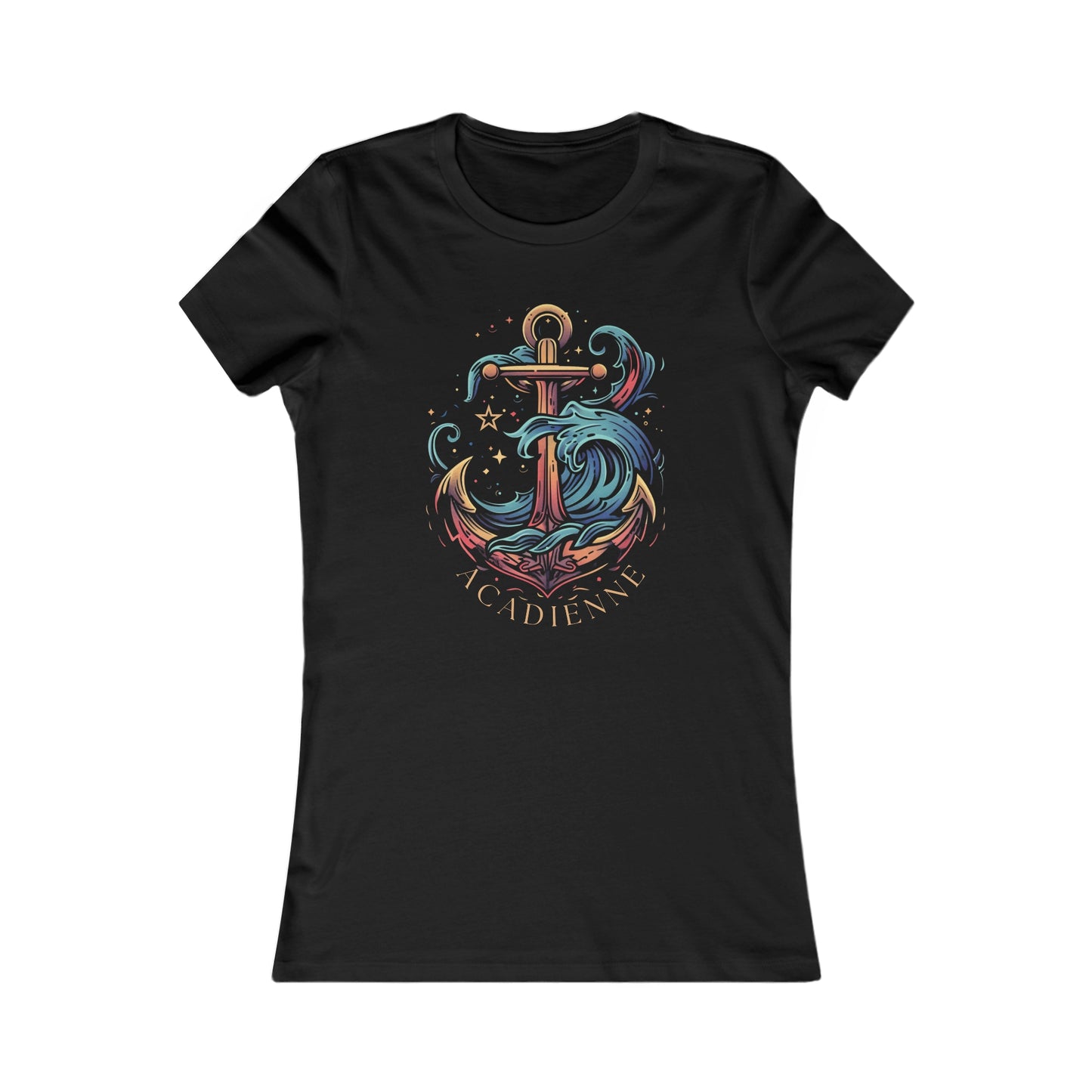 ACADIENNE  - TSHIRT COUPE FÉMININE, UNISEXE