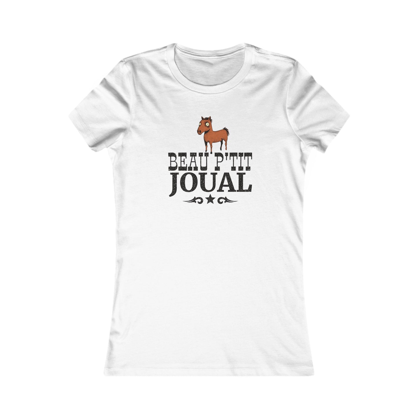 BEAU P'TIT JOUAL - TSHIRT COUPE FÉMININE, UNISEXE