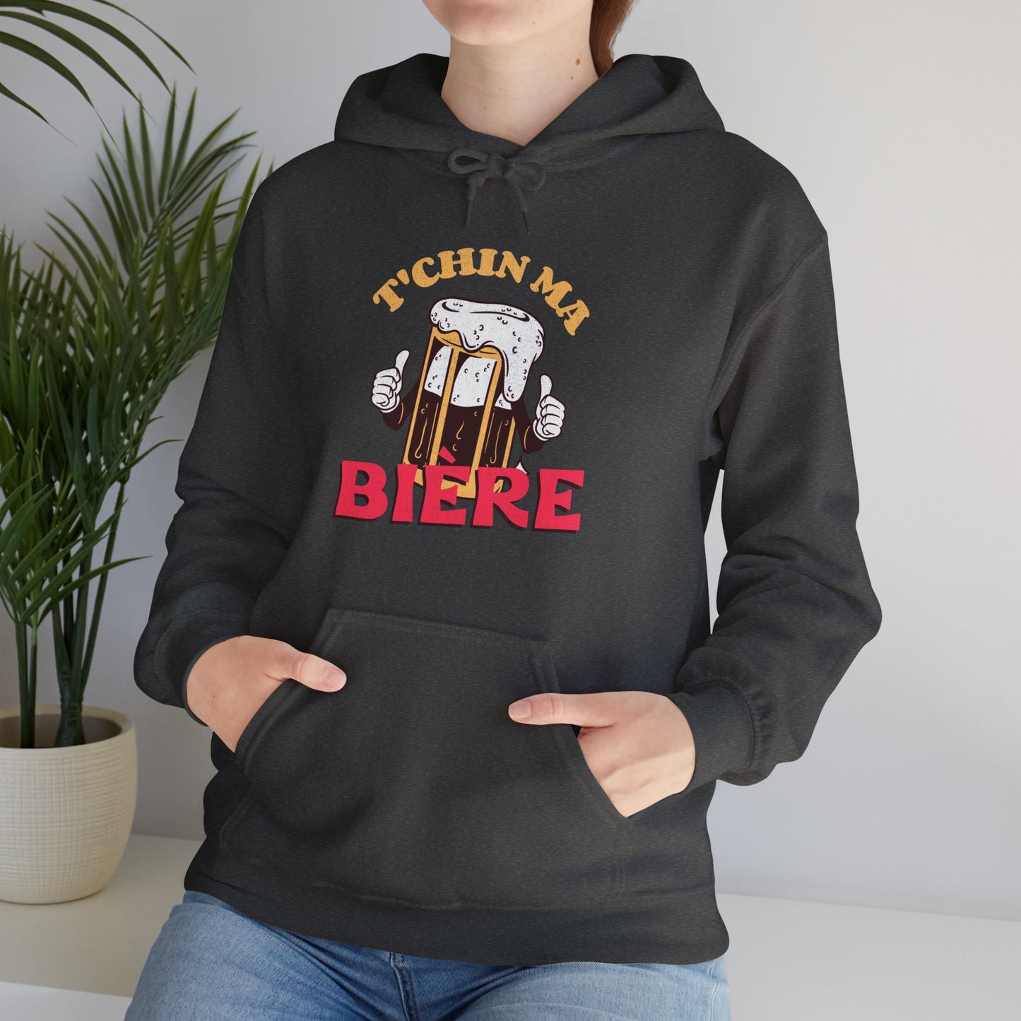 T'CHIN MA BIÈRE HOODIE  UNISEX