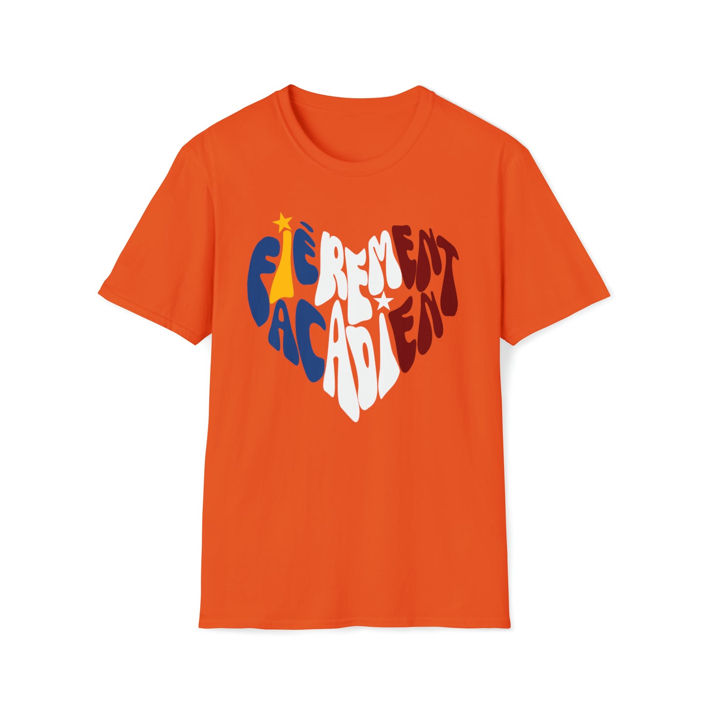 FIÈREMENT ACADIEN    T-SHIRT UNISEXE