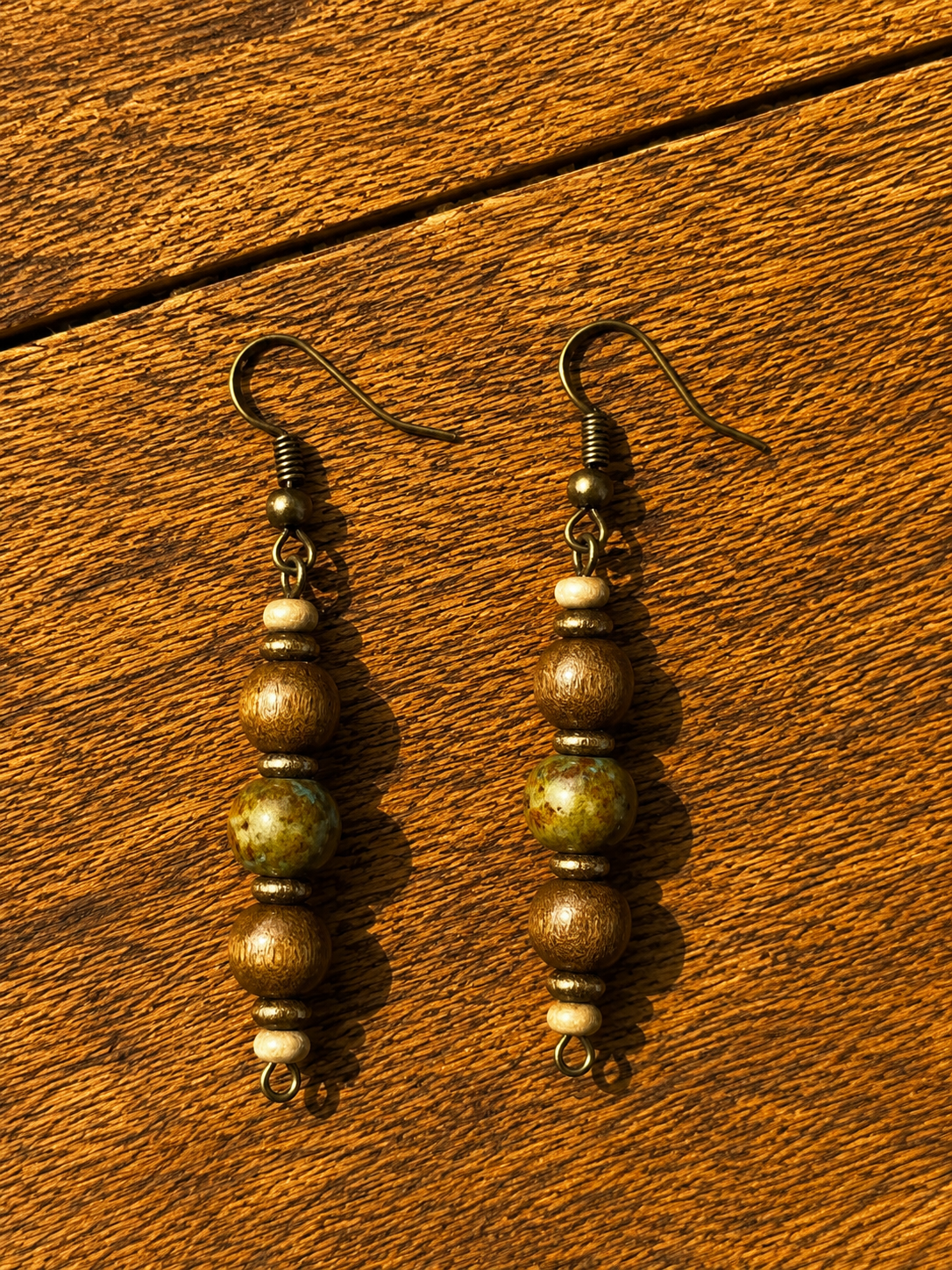 Boucles d'oreilles "Forêt"