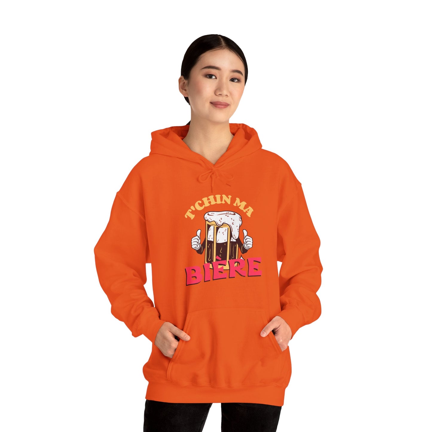 T'CHIN MA BIÈRE HOODIE  UNISEX