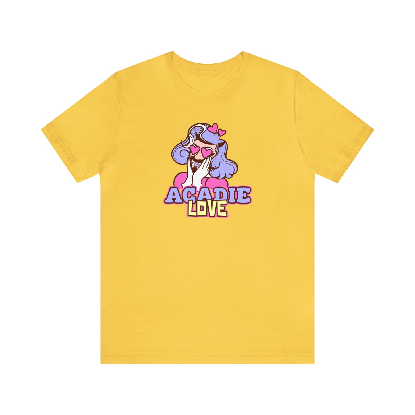 ACADIE LOVE   TSHIRT UNISEXE