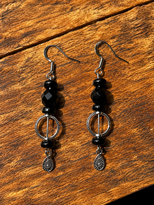 Boucles d'oreilles "Éclipse"