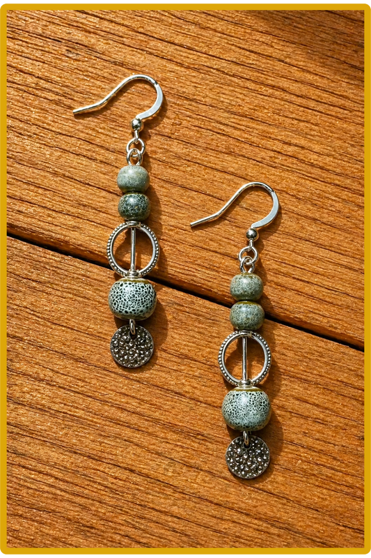 Boucles d'oreilles " Nomade"