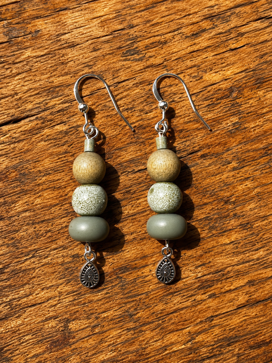 Boucles d'oreilles "zen"