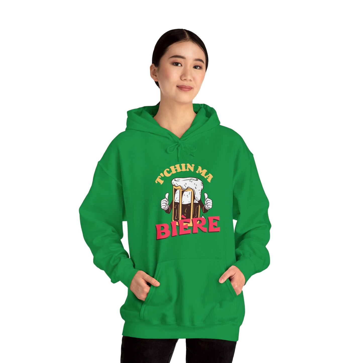 T'CHIN MA BIÈRE HOODIE  UNISEX