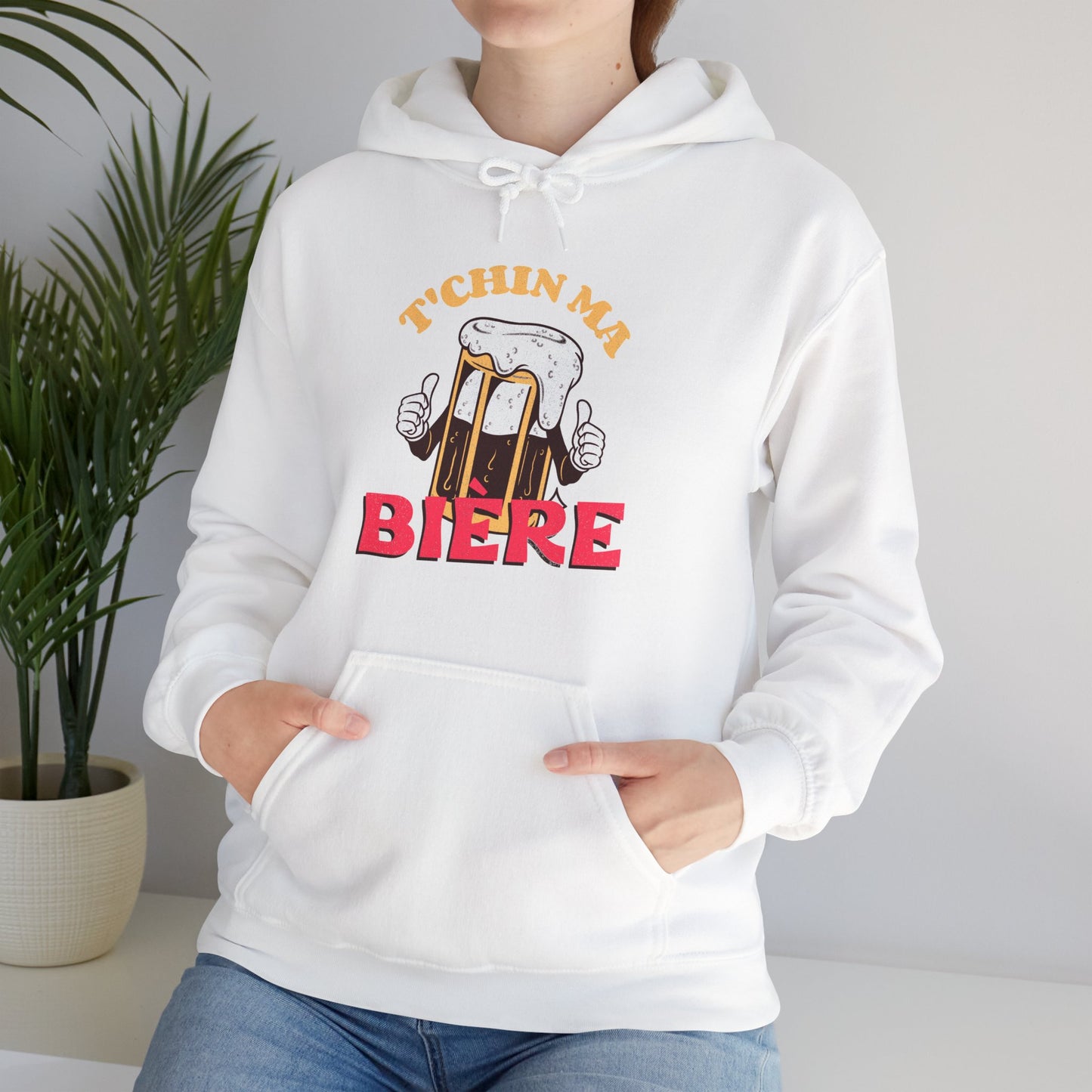 T'CHIN MA BIÈRE HOODIE  UNISEX