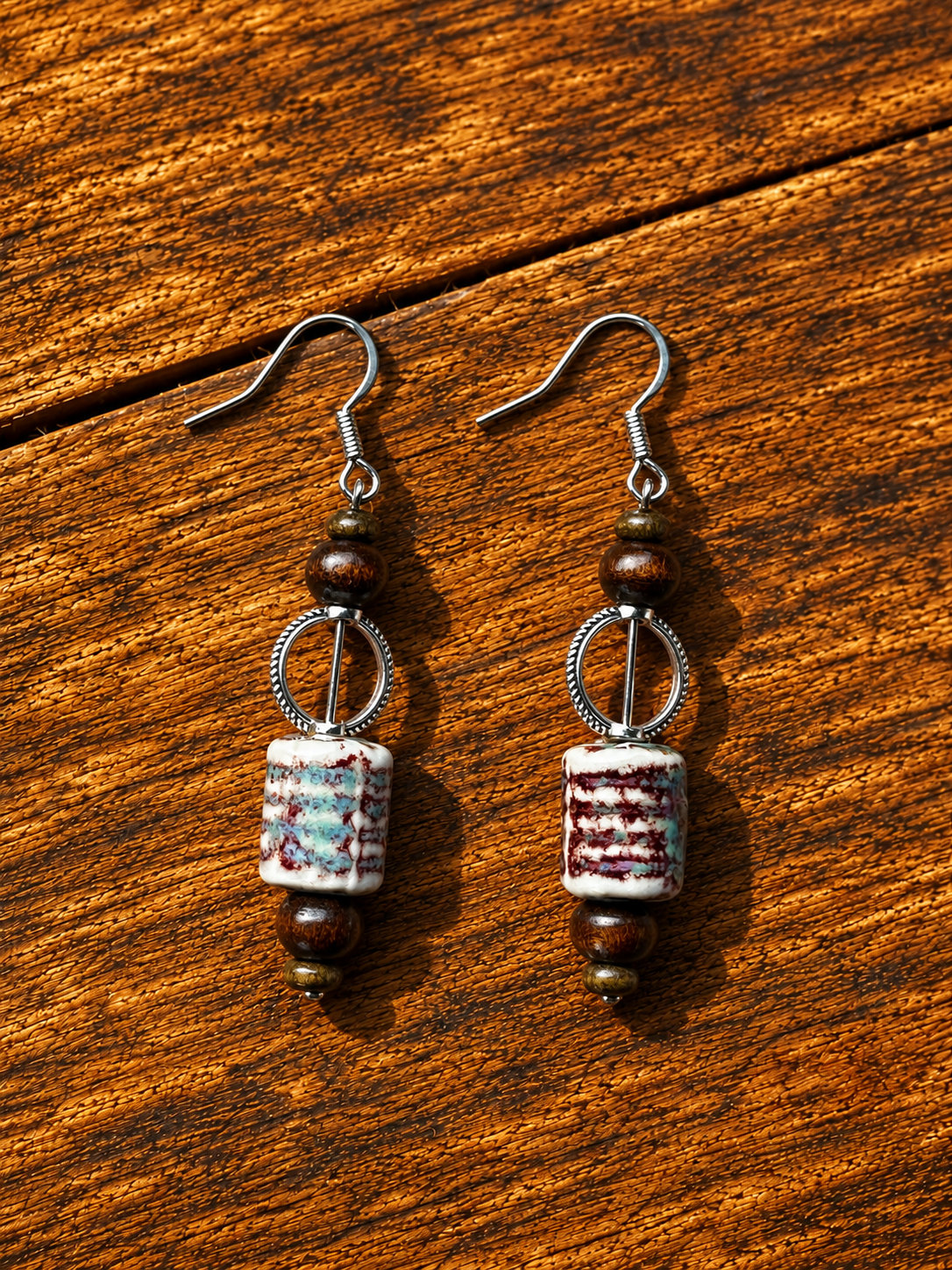 Boucles d'oreilles "Vague"