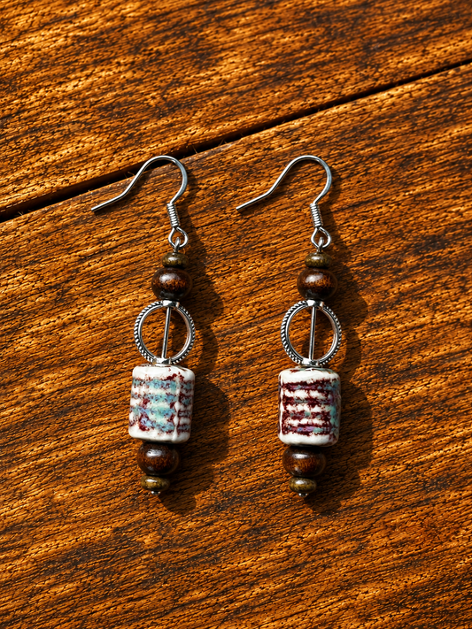 Boucles d'oreilles "Vague"