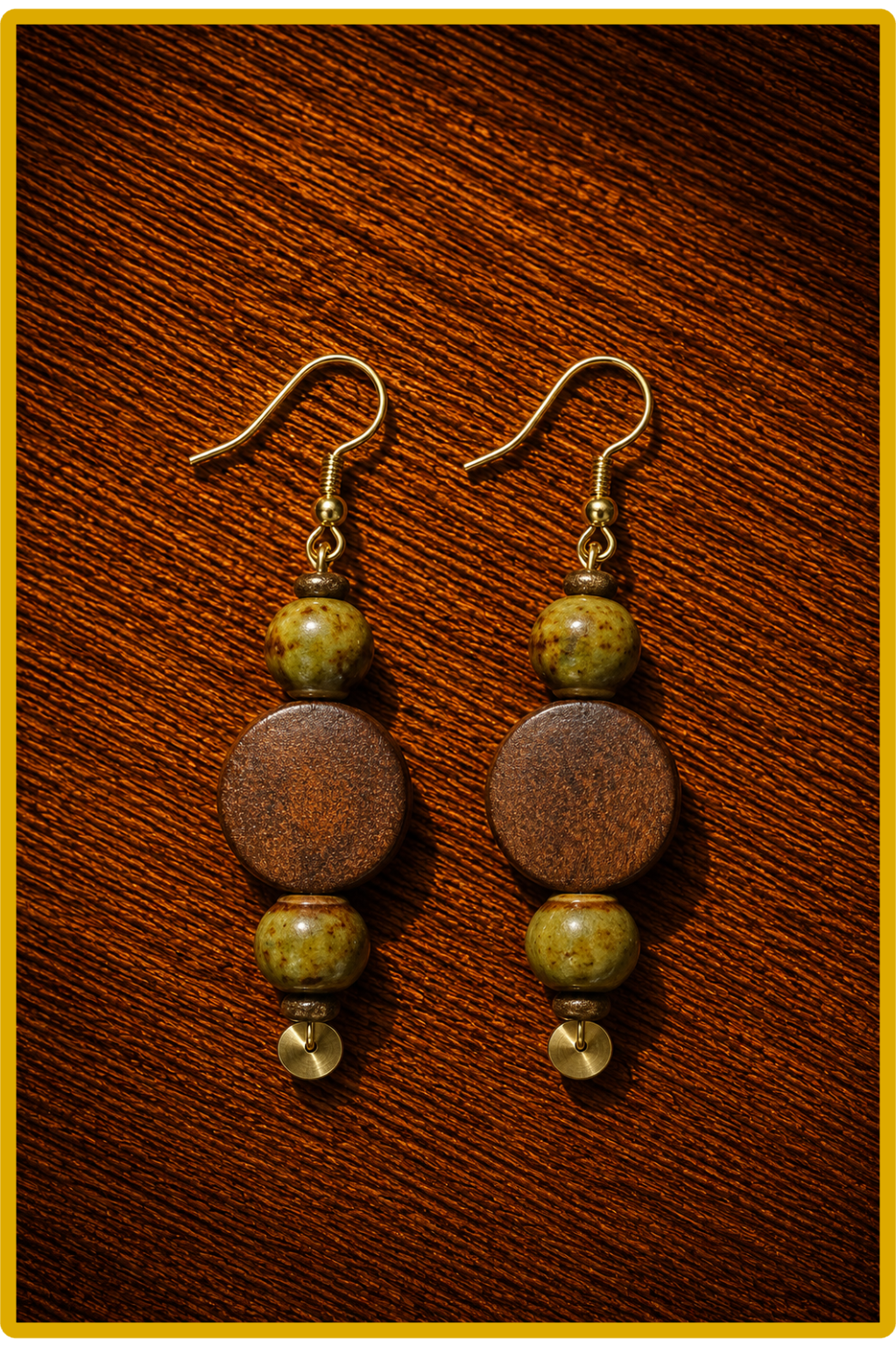 Boucles d'oreilles "Racines"