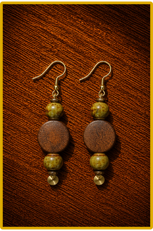Boucles d'oreilles "Racines"