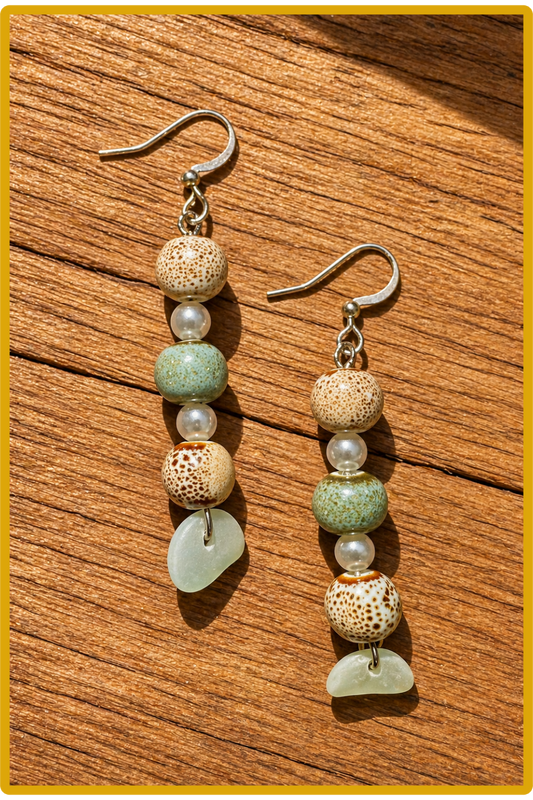 Boucles d'oreilles "Âmes du large"